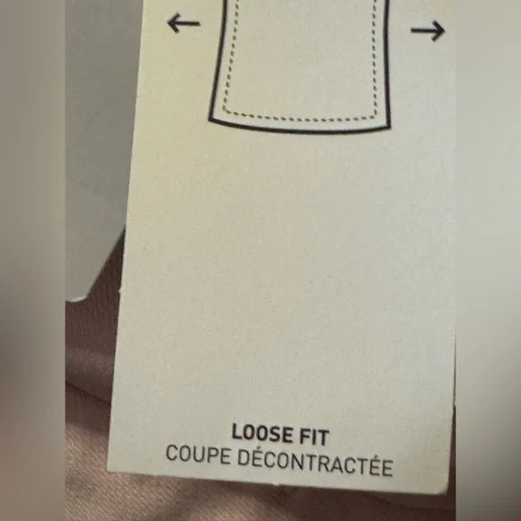 NWT Adidas Sportswear All Season Fleece Loose Hoodie Women Hoodies Sandy-Pink - Picture 6 of 7